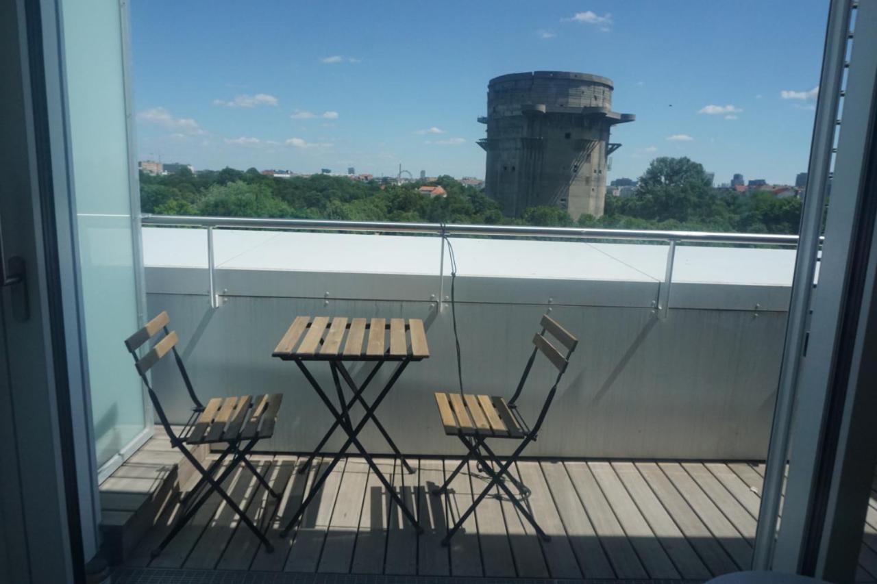 Augartenblick Penthaus 14 - Blick Zum Riesenrad Wien Exteriör bild
