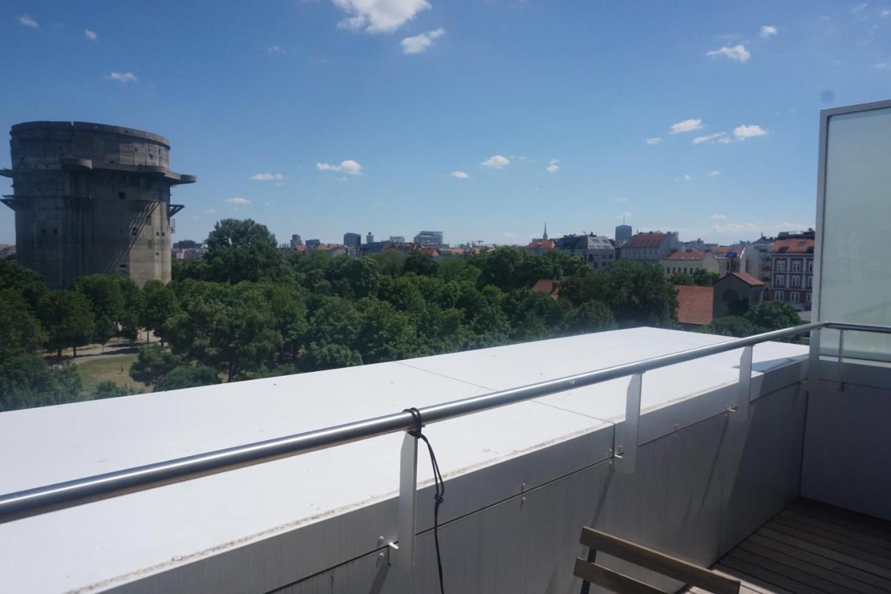 Augartenblick Penthaus 14 - Blick Zum Riesenrad Wien Exteriör bild
