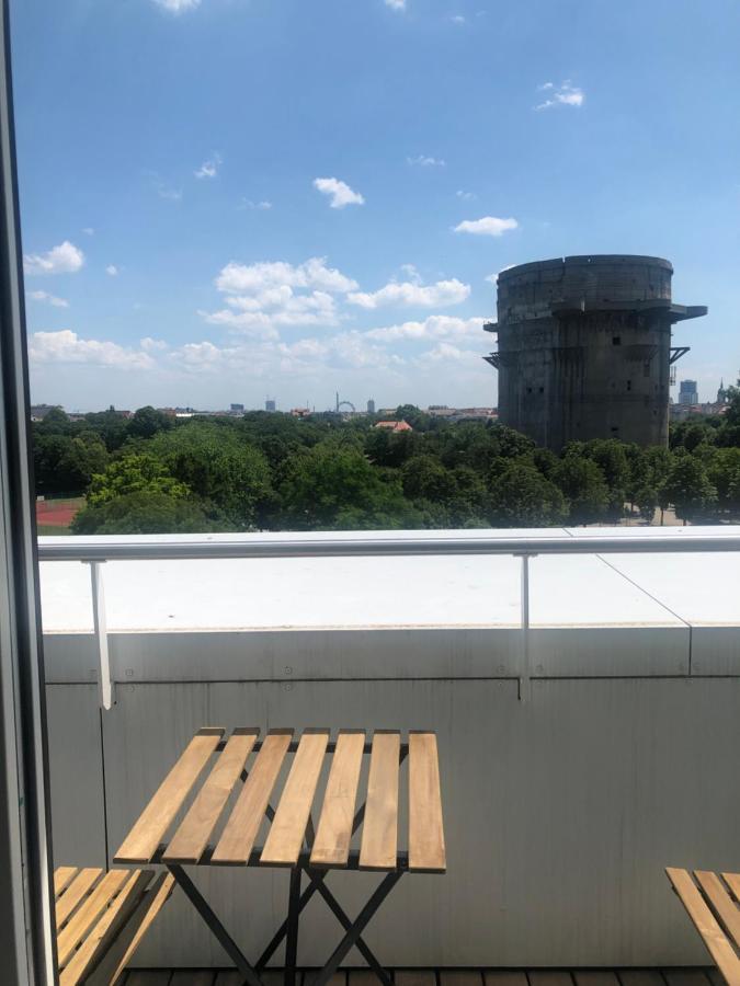 Augartenblick Penthaus 14 - Blick Zum Riesenrad Wien Exteriör bild