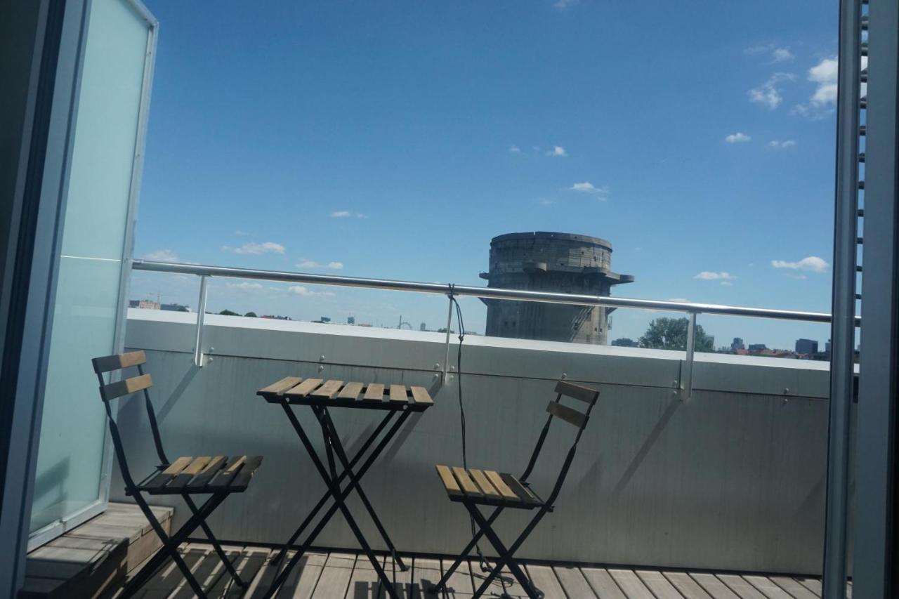 Augartenblick Penthaus 14 - Blick Zum Riesenrad Wien Exteriör bild